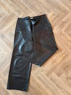 LaSalle zwarte initatie leren broek, Kleding | Dames, Ophalen of Verzenden, Zo goed als nieuw, Zwart, Lang