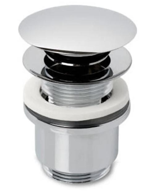Design afvoerplug, wastafel stop, Doe-het-zelf en Verbouw, Sanitair, Nieuw, Wastafel, Chroom, Ophalen of Verzenden