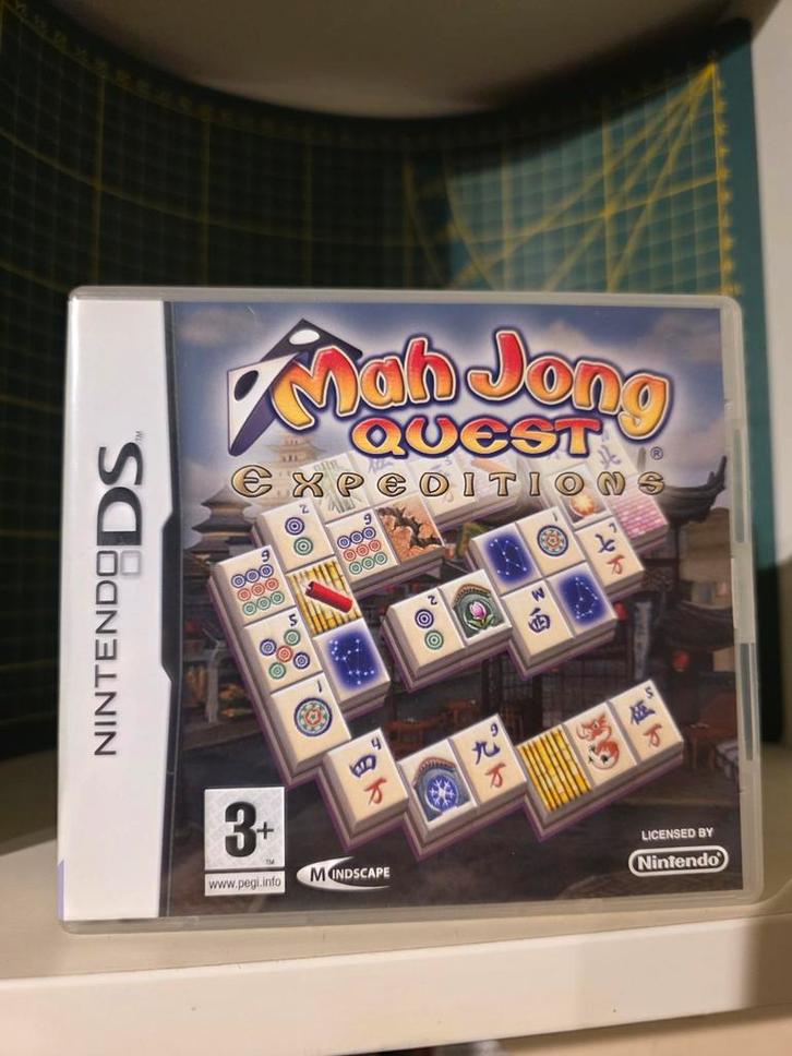 Mah Jong Quest Expeditions Nintendo DS, Spelcomputers en Games, Games | Nintendo DS, Zo goed als nieuw, Puzzel en Educatief, 1 speler