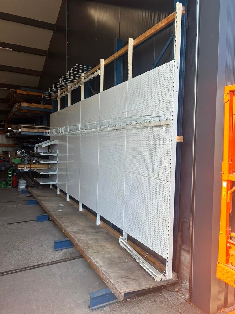 Winkel stelling verstelbaar 6,00x3,07 staal, Ophalen, Gebruikt, 250 mm of meer, Overige typen
