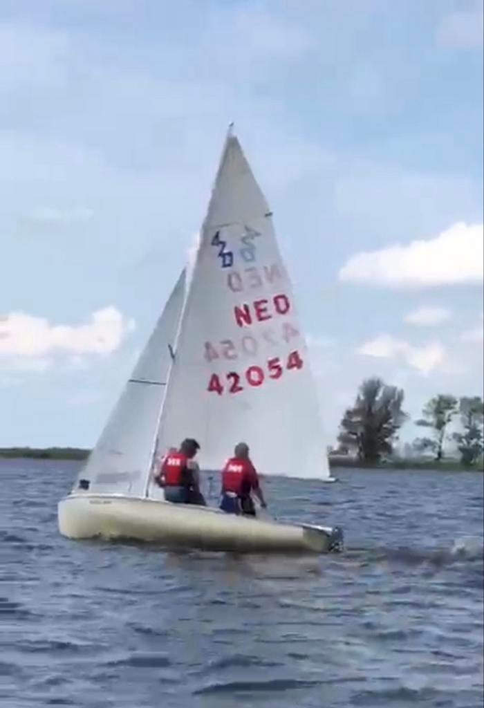 Leuke zeilboot 420, Watersport en Boten, Ophalen, Geen motor, Gebruikt, Overige brandstoffen
