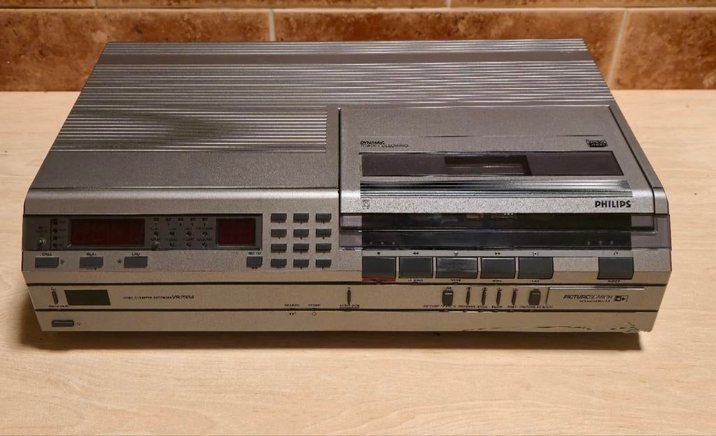 Vintage Philips VR 2334 Videorecorder Video 2000., Ophalen of Verzenden, Niet werkend, Video 2000-speler of -recorder