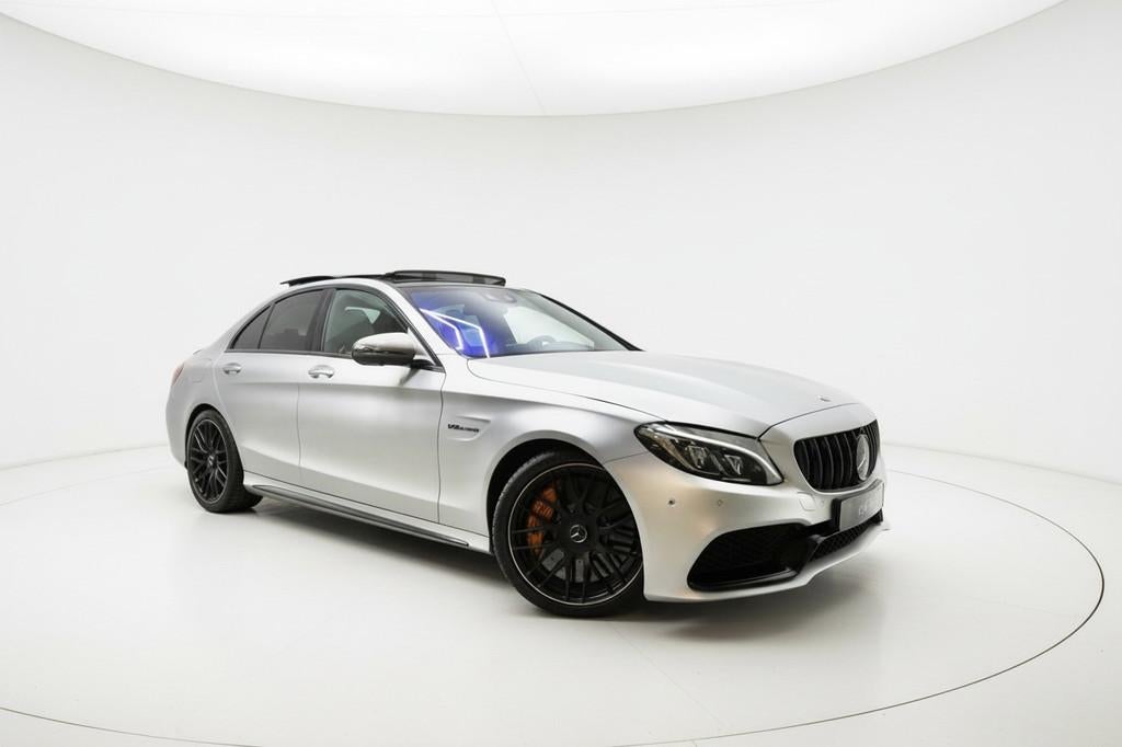 Mercedes-Benz C-klasse 63 AMG S KERAMISCH/SCHAAL/BOM VOL, Automaat, Achterwielaandrijving, Gebruikt, 510 pk