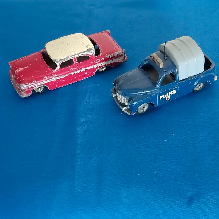 CIJ europarc Renault Prairie Police Plymouth, Hobby en Vrije tijd, Modelauto's | 1:43, Gebruikt, Auto, Overige merken, Ophalen of Verzenden