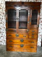Japanse Mizuya Tansu (keukenkast) rond 1900 ♻️nochris 2.0, Ophalen of Verzenden