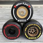 F1 Banden met Persoonlijke Tekst - Alle Pirelli Kleuren, Verzamelen, Automerken, Motoren en Formule 1, Ophalen of Verzenden, Nieuw