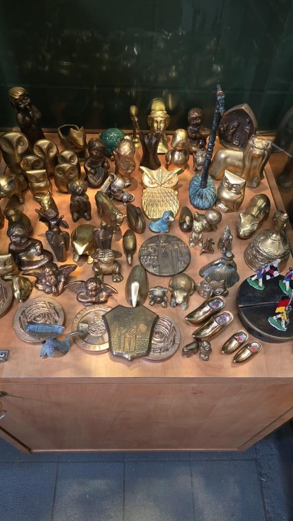 Grote partij bronzen beelden & objecten - Vintage & Modern, Ophalen