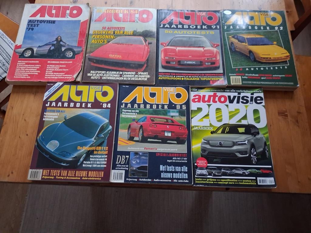 Autovisie jaarboeken, Ophalen of Verzenden, Gelezen, Algemeen