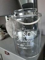 glazen windlicht RM stijl, Ophalen, Overige materialen, 25 tot 50 cm, Zo goed als nieuw