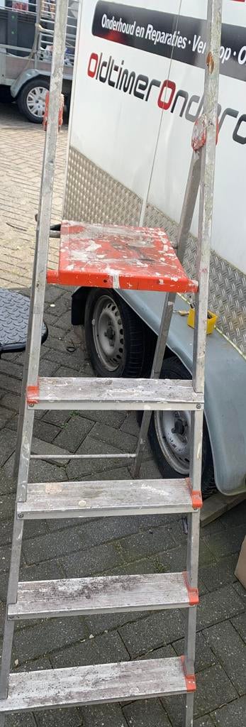 Trap aluminium, Ophalen of Verzenden, Zo goed als nieuw, Minder dan 2 meter