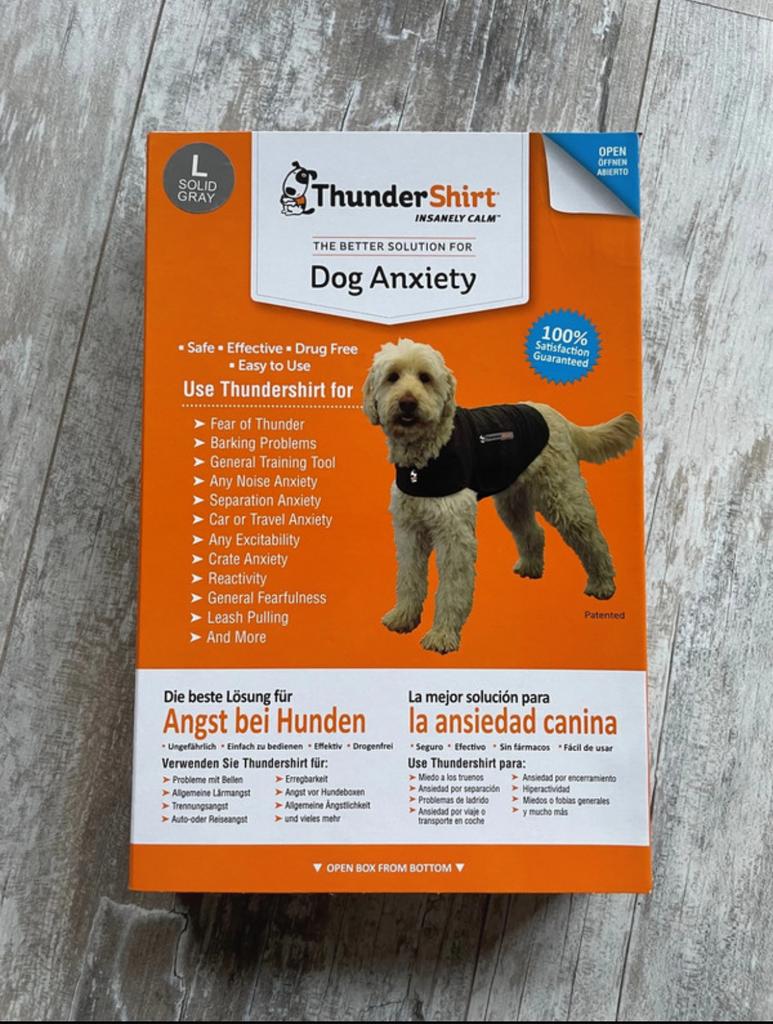Thundershirt maat L, Dieren en Toebehoren, Honden-accessoires, Zo goed als nieuw, Ophalen of Verzenden