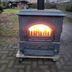 Prachtige en perfect brandende Efel Giant houtkachel 16kw!, Ophalen, Gebruikt, Houtkachel, Vrijstaand