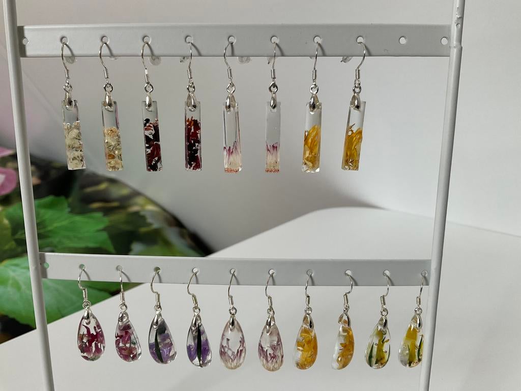 Moederdag kado Unieke oorbellen, Ophalen of Verzenden, Nieuw, Overige materialen, Hangers