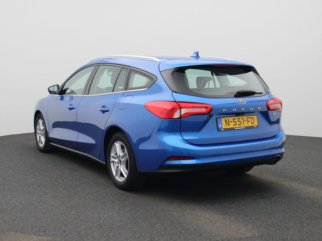 Ford Focus Wagon 1.0 EcoBoost Hybrid Trend Edition Business, 12 maanden, Gebruikt, Euro 6, Blauw