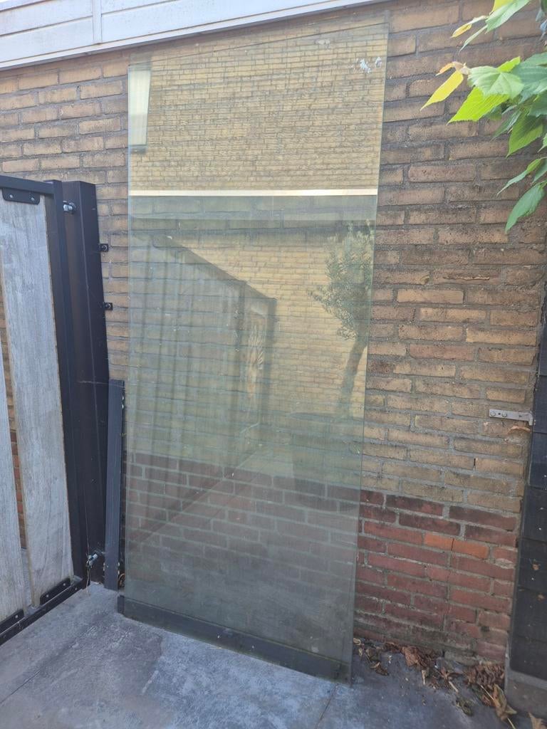 Glasplaten gehard glas, Ophalen of Verzenden, Glasplaat, 160 cm of meer