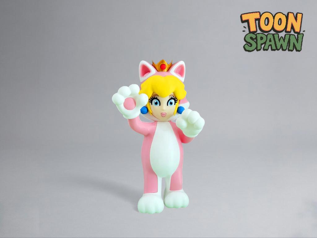 Cat Princess Peach Beeld 16,5cm – Nintendo Cute Mashup, Verzamelen, Beelden en Beeldjes, Ophalen of Verzenden, Nieuw, Fantasy