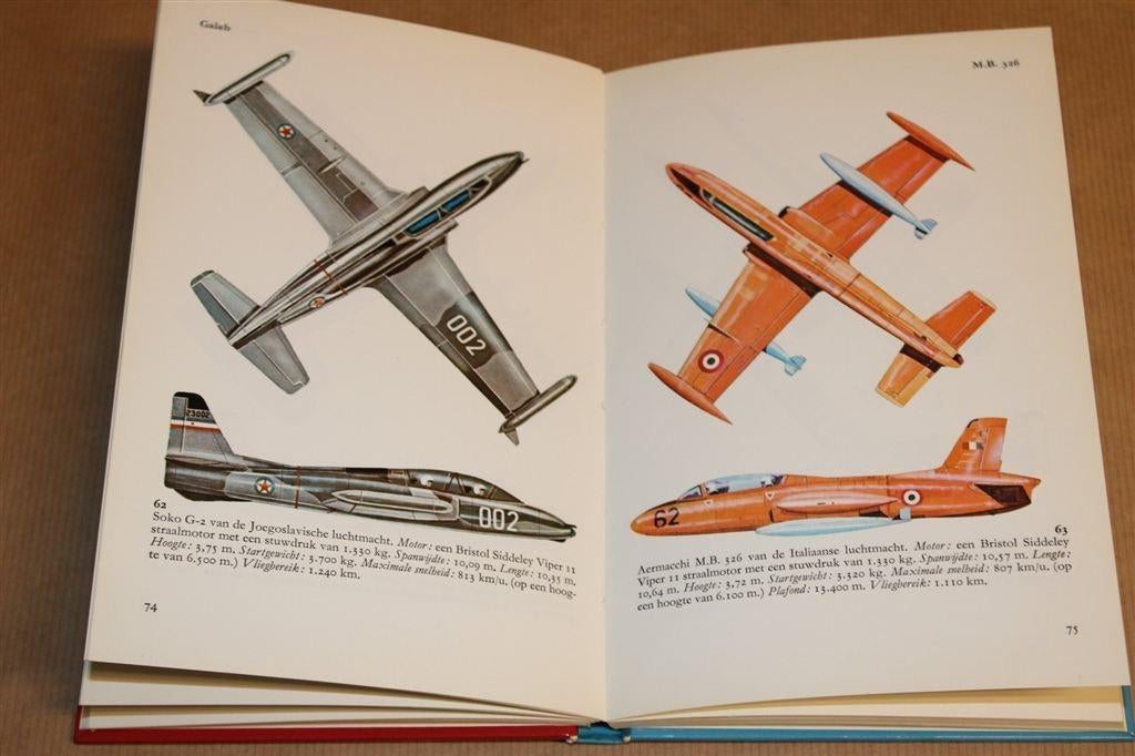 Jagers [1967] — Moussault's Kleine Luchtvaart Encyclopedie, Verzamelen, Gebruikt, Schaalmodel, N.v.t., N.v.t.
