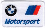 BMW Motorsport wit stoffen opstrijk patch embleem #10, Ophalen of Verzenden