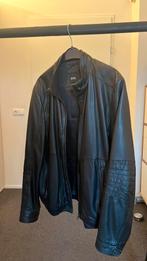 Boss leren jack, Ophalen of Verzenden, Zo goed als nieuw, Maat 52/54 (L), Zwart