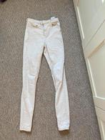 High waist skinny broek vero moda S 36 licht ecru beige, Verzenden, Gedragen, Overige kleuren, W28 - W29 (confectie 36)