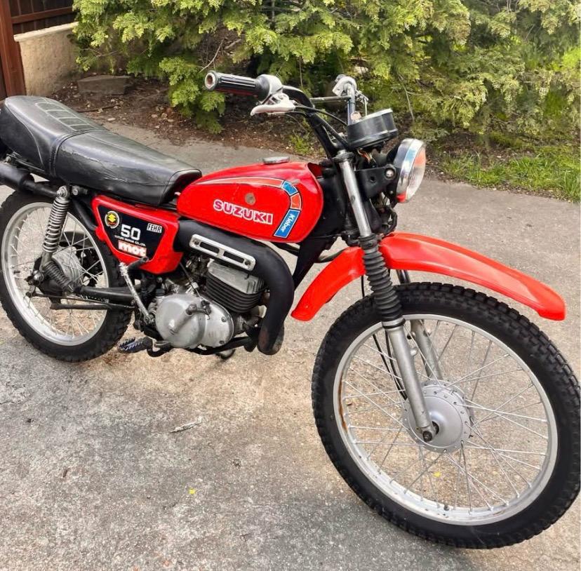 Te koop Suzuki TS50 1982, Fietsen en Brommers, Ophalen