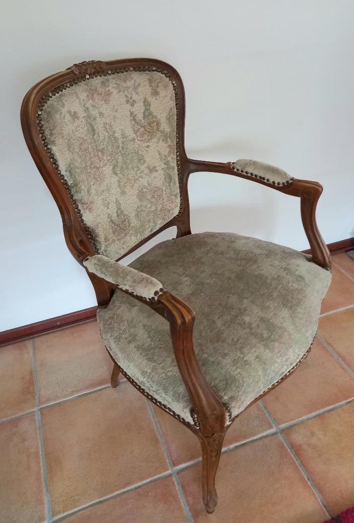 Stoel, Ophalen, Gebruikt, Minder dan 75 cm, Stof