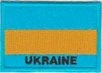 Oekraine vlag stoffen opstrijk patch embleem, Ophalen of Verzenden, Nieuw
