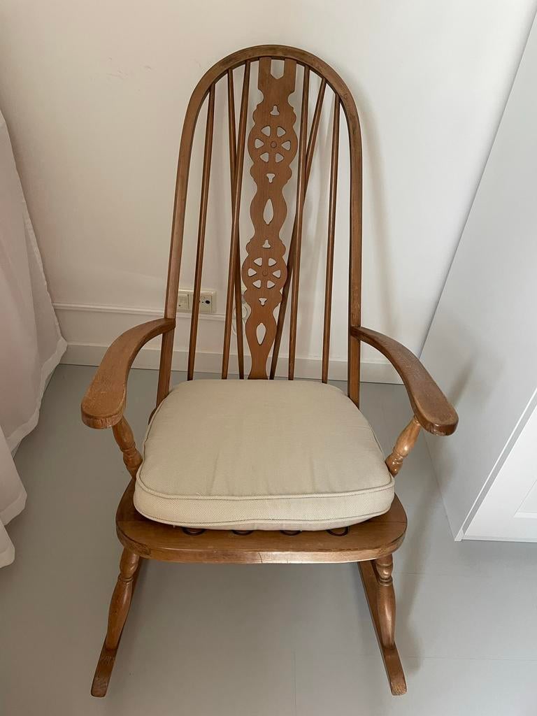 Vintage schommelstoel, Ophalen of Verzenden