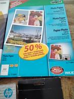 Diverse fotopapier pakketten - Hema, Sigel, HP, Ophalen of Verzenden, Nieuw