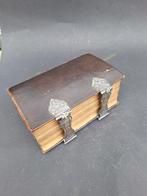 BIJBEL zilveren slot 1778 en boekje 1862, Ophalen of Verzenden