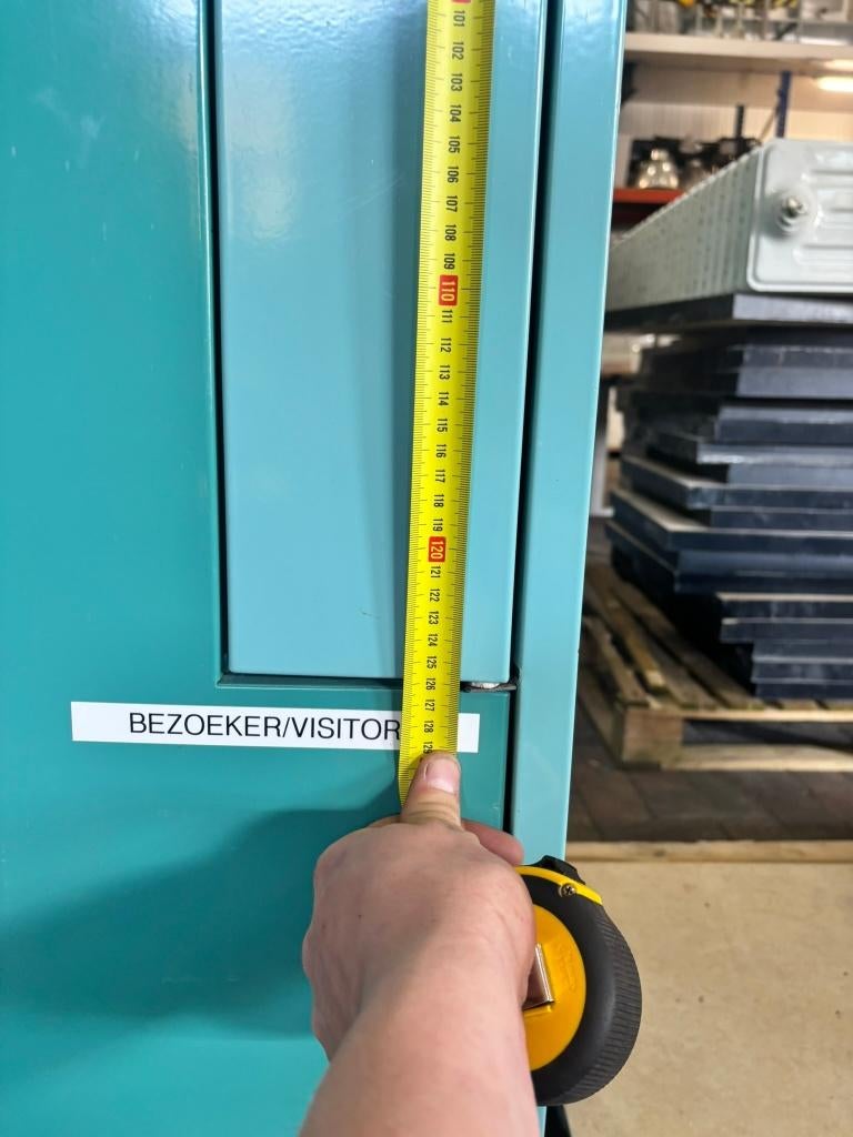 Partij(en) metalen lockerkasten - 90cm breed / 50cm diep, Ophalen, Gebruikt
