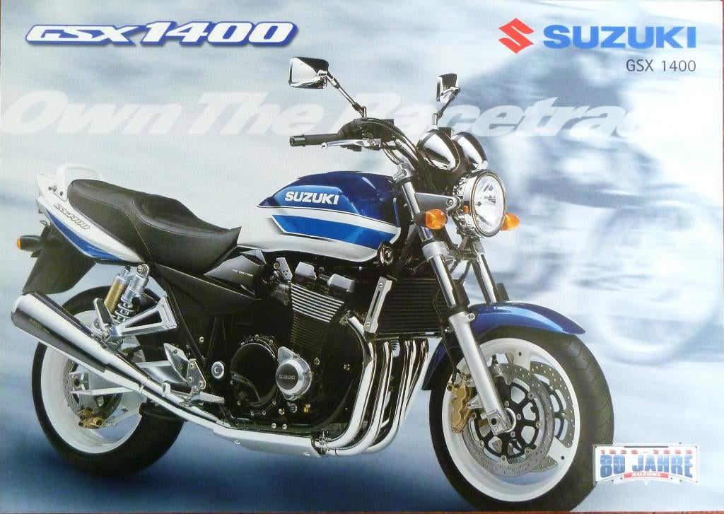 Folder SUZUKI GSX 1400 05/ 2001, Motoren, Ophalen of Verzenden, Suzuki