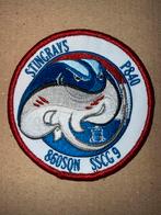 Stingrays P840 SSCG 9 - 860 SQN luchtmacht Patch, Verzamelen, Verzenden, Luchtmacht, Nederland, Embleem of Badge