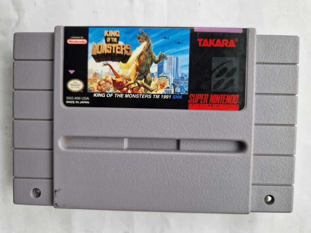 KING of the MONSTERS ntsc, Gebruikt, 1 speler, Racen en Vliegen, Ophalen of Verzenden