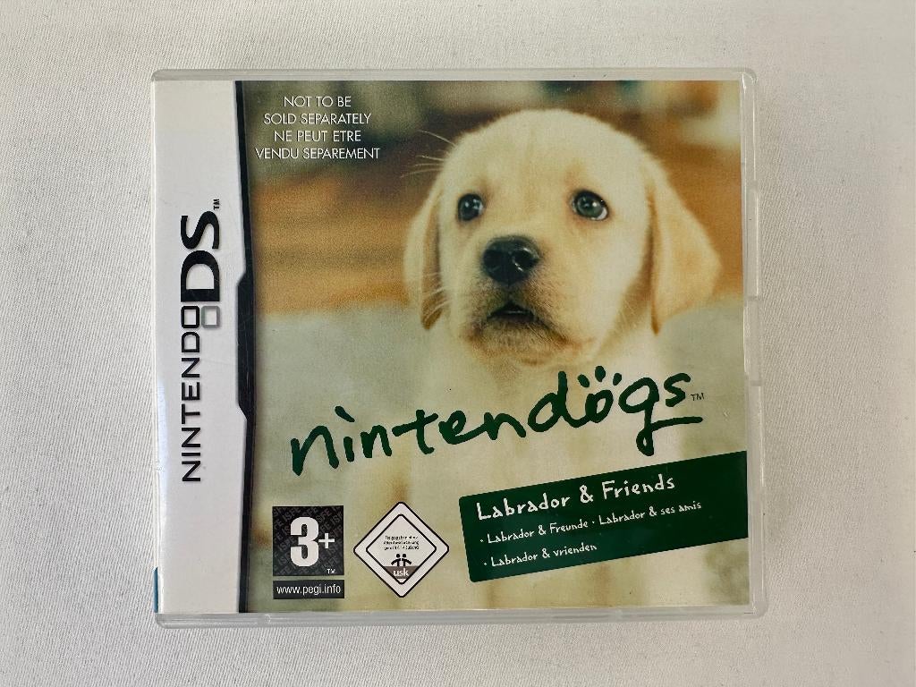 Nintendogs Labrador & Friends Nintendo DS, Nintendo, Gebruikt, 1 speler, Onbekend