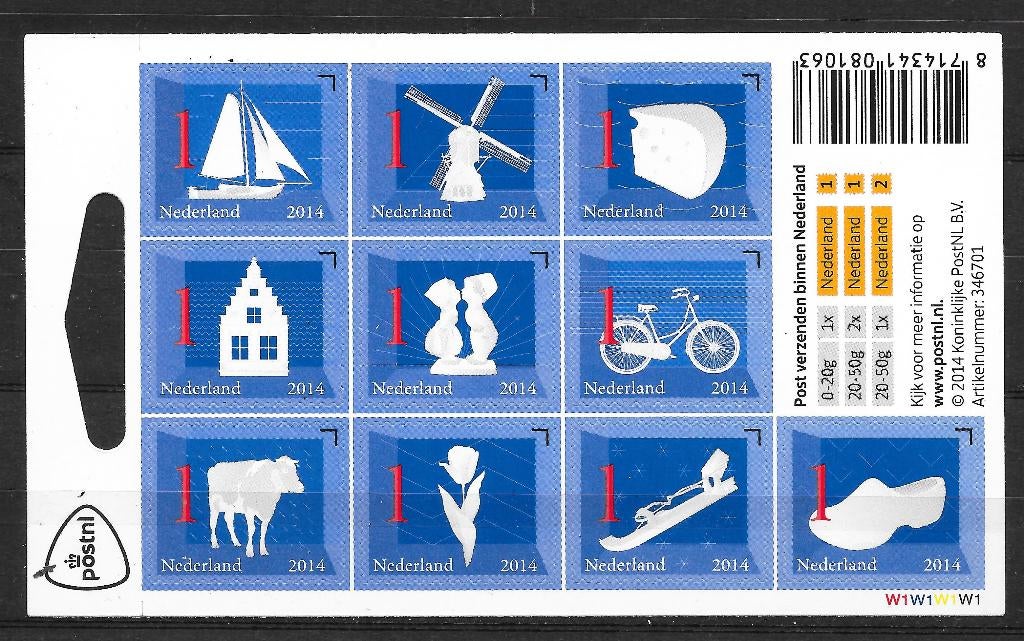 V3140-49 postfris cw 20,00, Ophalen of Verzenden