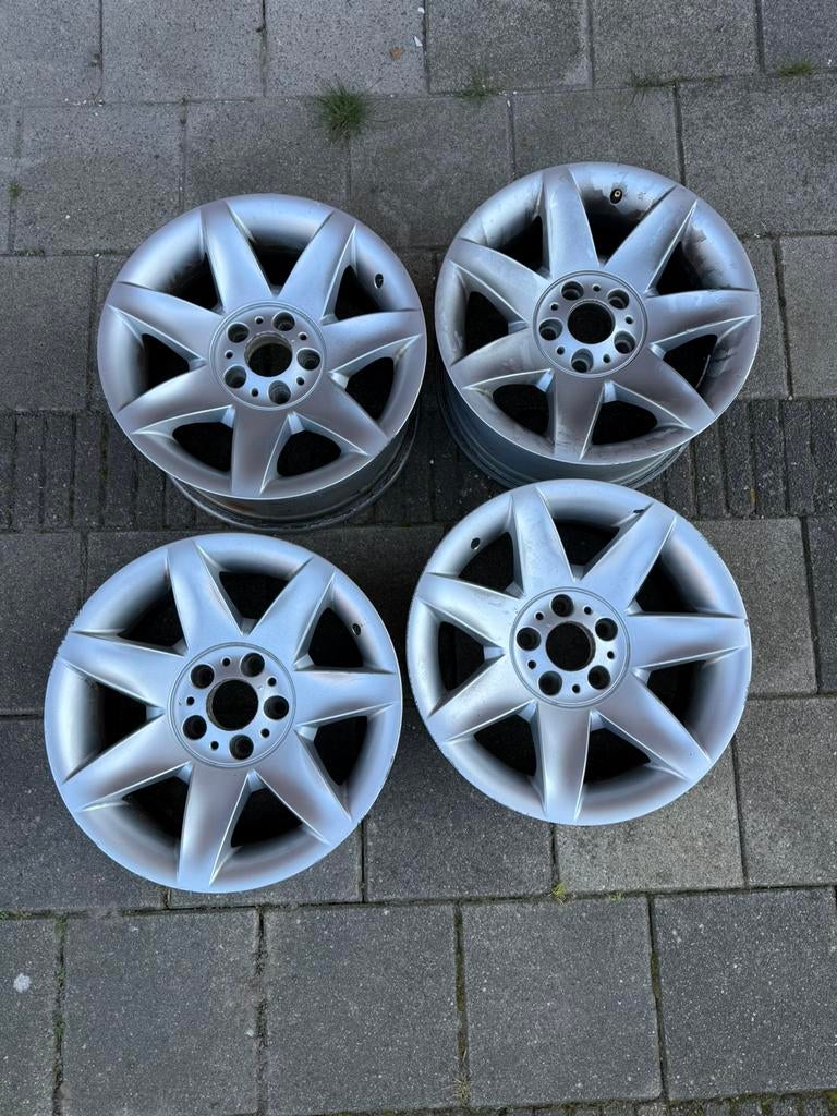 Originele Stijl 81 LM velgen BMW E39 17 inch, Auto-onderdelen, Banden en Velgen, Ophalen, Gebruikt, Velg(en), 17 inch