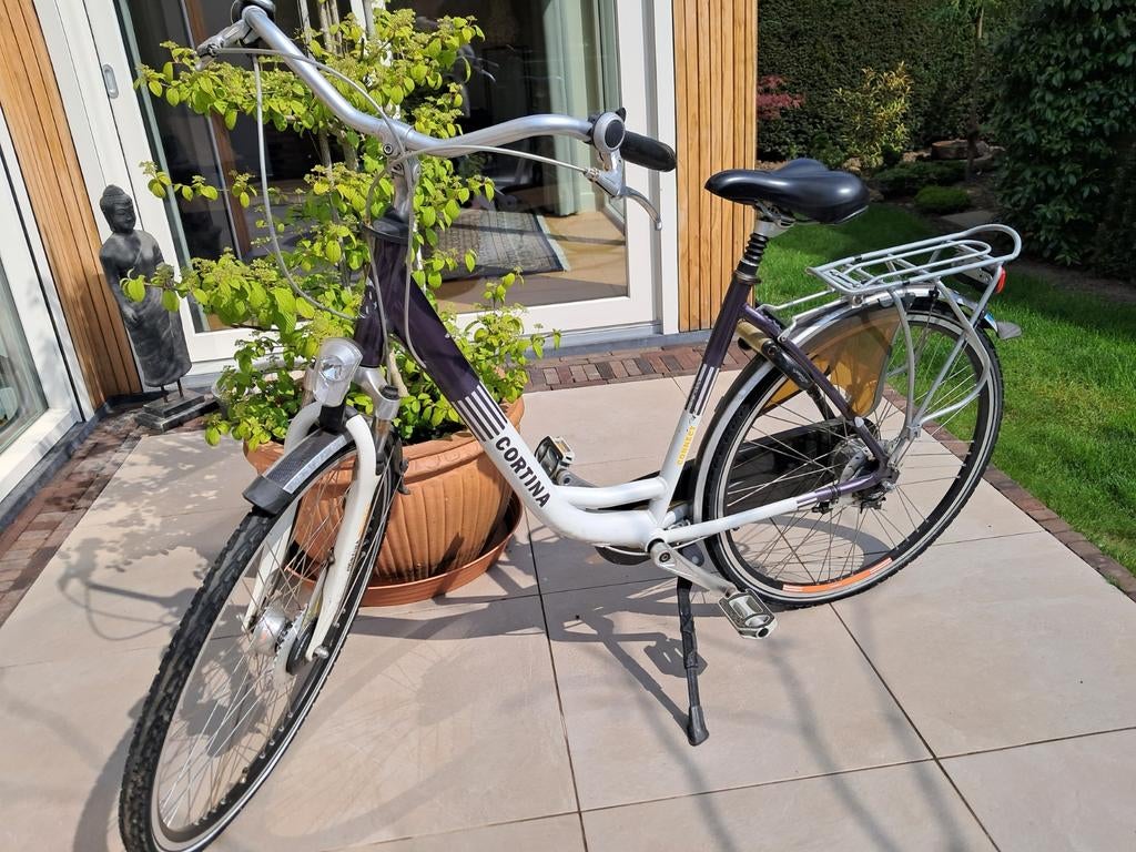 Fiets te koop. Cortina, Fietsen en Brommers, Fietsen | Dames | Omafietsen, Ophalen, Gebruikt, Versnellingen