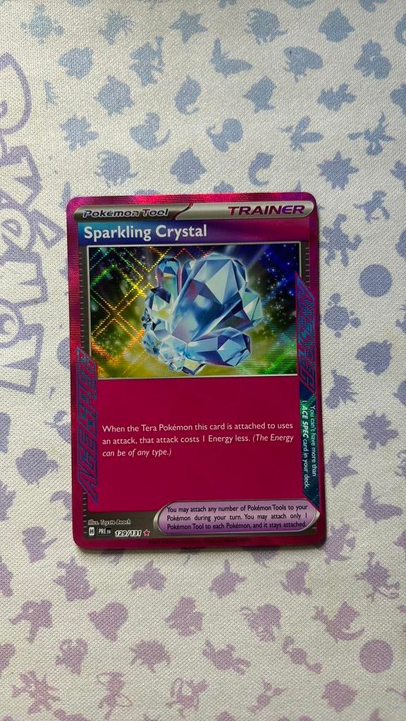 Sparkling Crystal, Hobby en Vrije tijd, Verzamelkaartspellen | Pokémon, Zo goed als nieuw, Ophalen of Verzenden