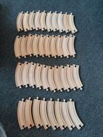 38 bochten Brio houten treinbaan, Ophalen of Verzenden, Zo goed als nieuw