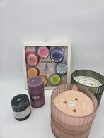 Diverse Kaarsen Partij: Chakra, Glas, Stomp,, ., Nieuw, Ophalen of Verzenden, Kaars