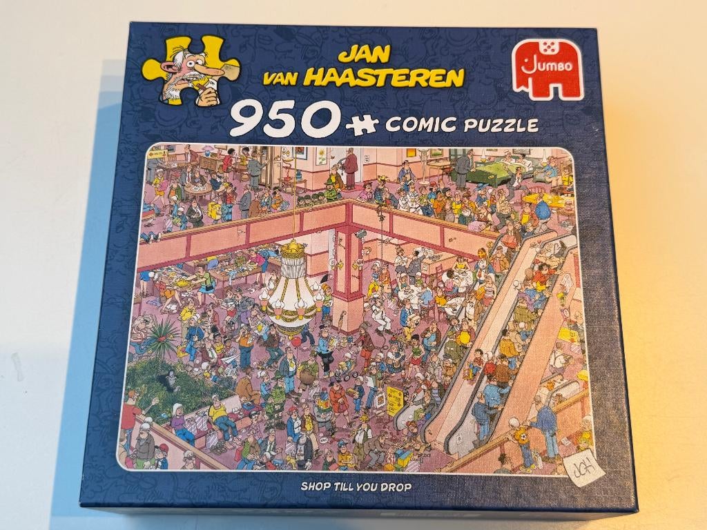 Jan van Haasteren - 6  stuks leuke puzzels te koop !!  950st, Ophalen, 500 t/m 1500 stukjes, Zo goed als nieuw, Legpuzzel