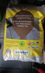 Weber Beamix Onkruidmijdend Voegzand Flex Antraciet 15 kg, Ophalen of Verzenden, Nieuw