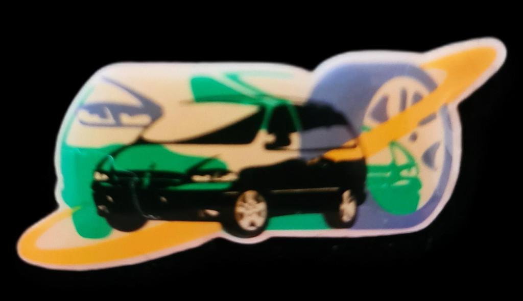 Chrysler Voyager pin- meerkleurig, Verzenden, Nieuw, Transport, Speldje of Pin