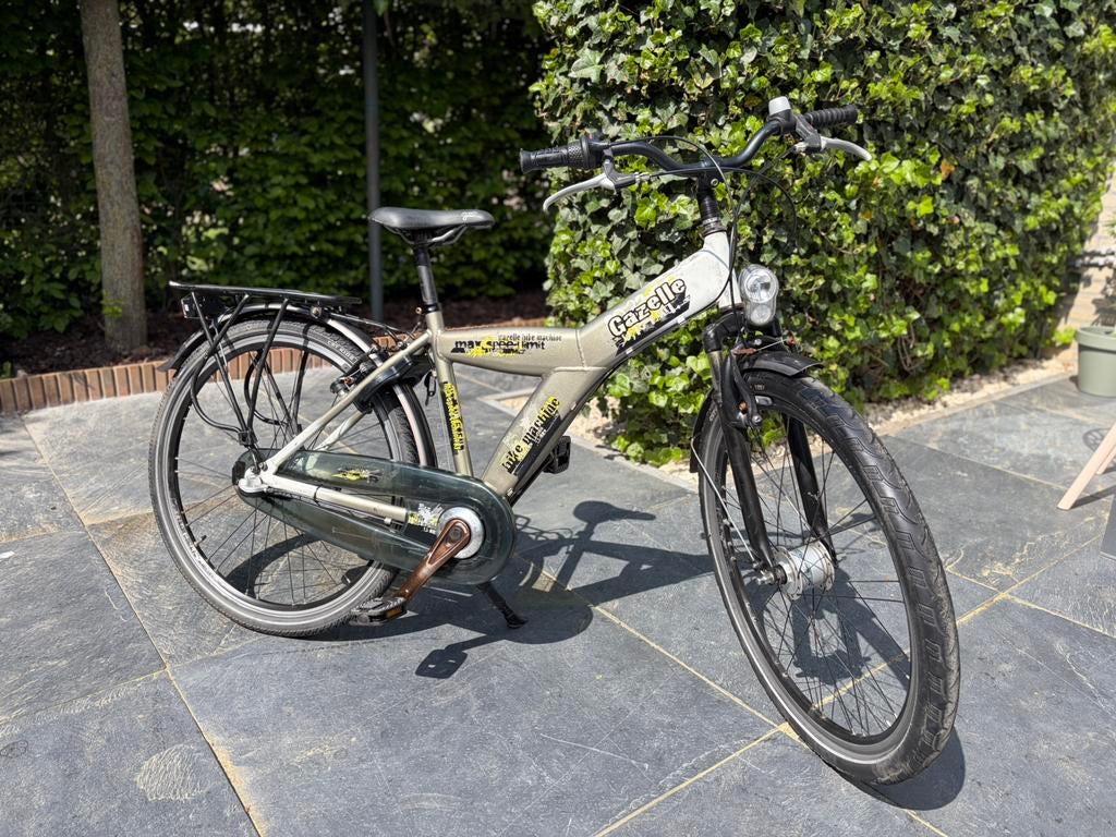 Jongens fiets - 26 inch - Gazelle Bike Machine (naafdyn), Ophalen, Gebruikt, 26 inch of meer, Versnellingen