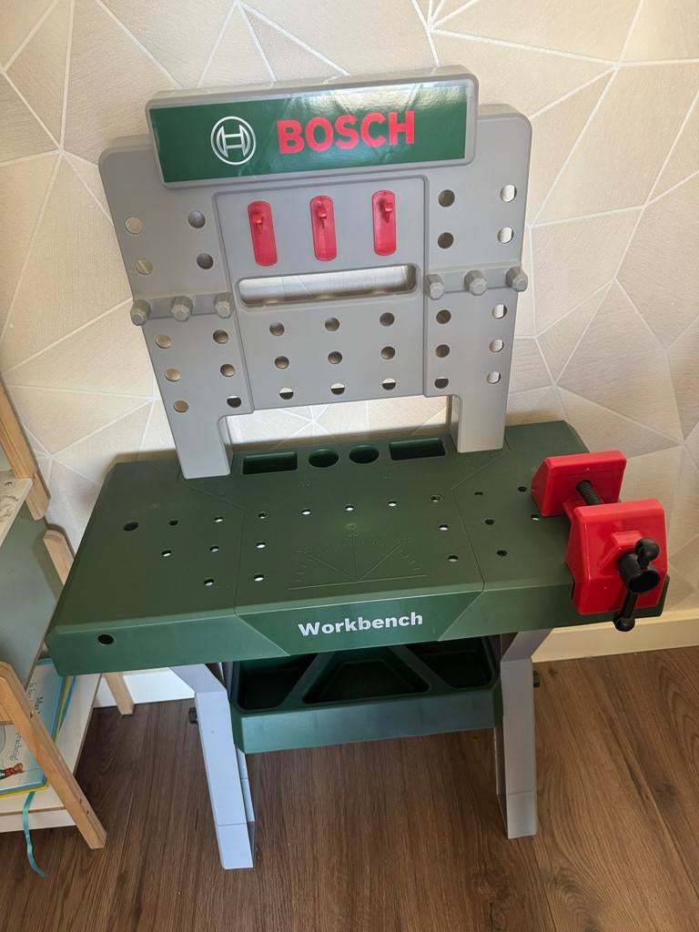 Bosch Kinder Werkbank - Speelgoed Werkbank voor Kinderen, Ophalen, Gebruikt, Jongen of Meisje