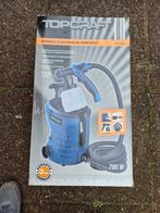 Topcraft mobiele elektrische verfspuit, Doe-het-zelf en Verbouw, Schildersmaterialen, Ophalen of Verzenden, Nieuw, Verfspuit of Verfpomp