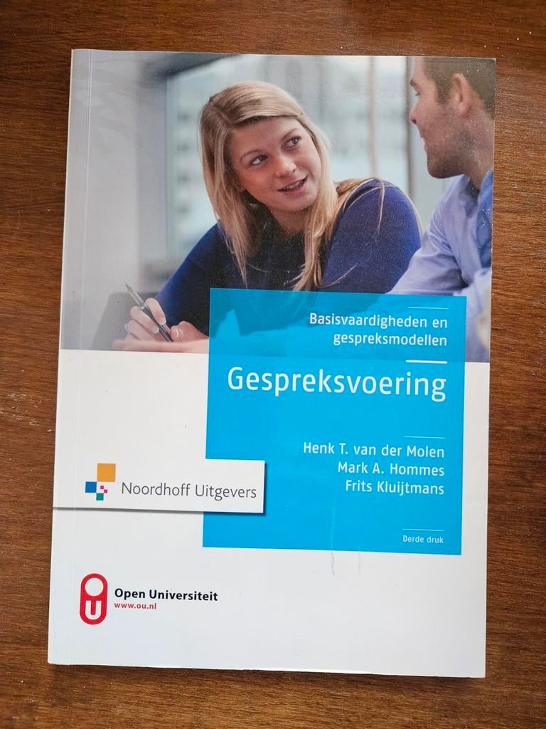 Basisvaardigheden en gespreksmodellen Gespreksvoering, Boeken, Studieboeken en Cursussen, Ophalen of Verzenden
