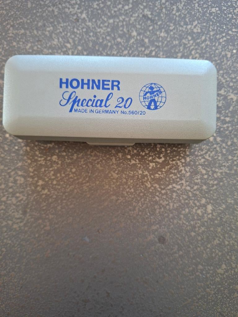 hohner special 20, Ophalen of Verzenden, Gebruikt, C-mondharmonica, Met koffer of doosje