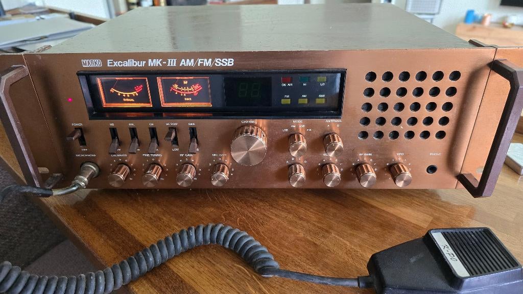 marko excalibur MK-3 am/fm/ssb, Ophalen